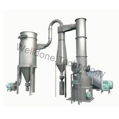 1300kg/H Granuledの物質的なガス暖房の回転式気流乾燥器