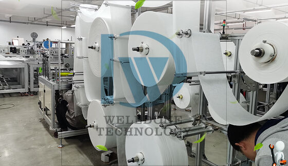 FFP3 FFP2 N95 フェイスマスク ボディ製造 15.5kw 補助機器