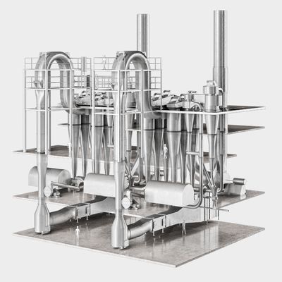 XSGシリーズ フラッシュ蒸発ドライヤー 高規格不?? 鋼 スピン フラッシュドライヤー カルシウム炭酸塩