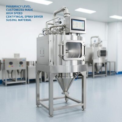 薬局レベルおよびカスタマイズされた高速遠心噴霧乾燥機 SUS316L 材質