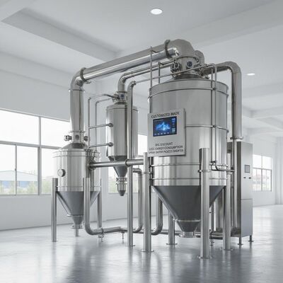 カスタマイズされた製造と大幅な割引でエネルギー消費量が少なく、スプレー乾燥機のプロセスが短縮されます