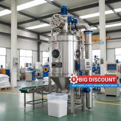 省エネと大幅割引100kg/H蒸発遠心プラスチック加圧スプレードライヤー