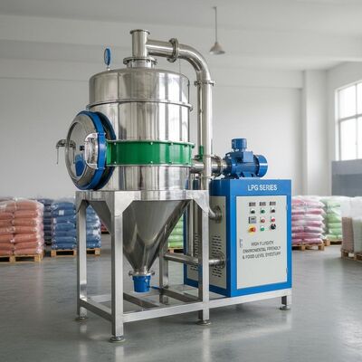 環境に優しい食品レベルの染料工業用乾燥機LPGシリーズ高流動性