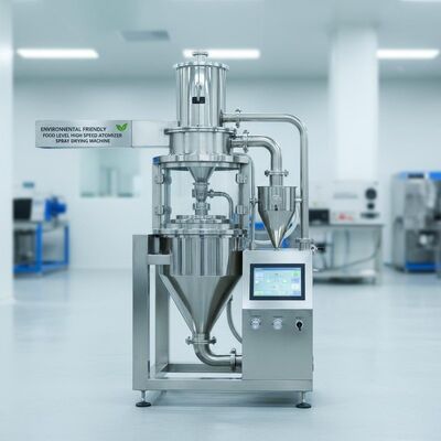 環境に優しく食品レベルの高速アトマイザー噴霧乾燥機
