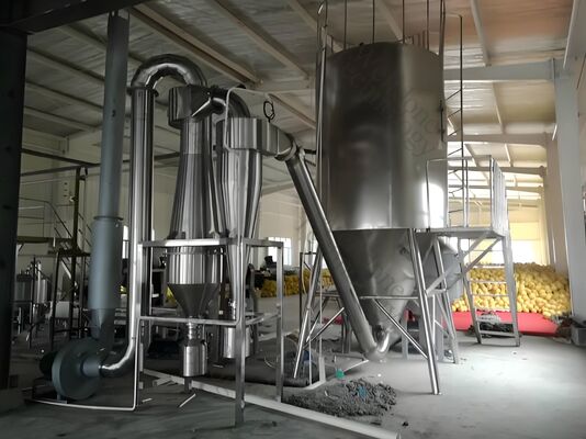 蒸気で電気で加熱されたLPG型 高速遠心噴霧乾燥機 LPG-100型噴霧乾燥塔