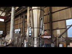 SUS304 工業用Fbd 液体床乾燥機 爆発耐性 50 / 60Hz