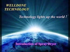 工業用スプレードライヤー 380V SUS316L 55KW ガス/ディーゼル