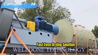 速乾性塩パン粉流動層乾燥機